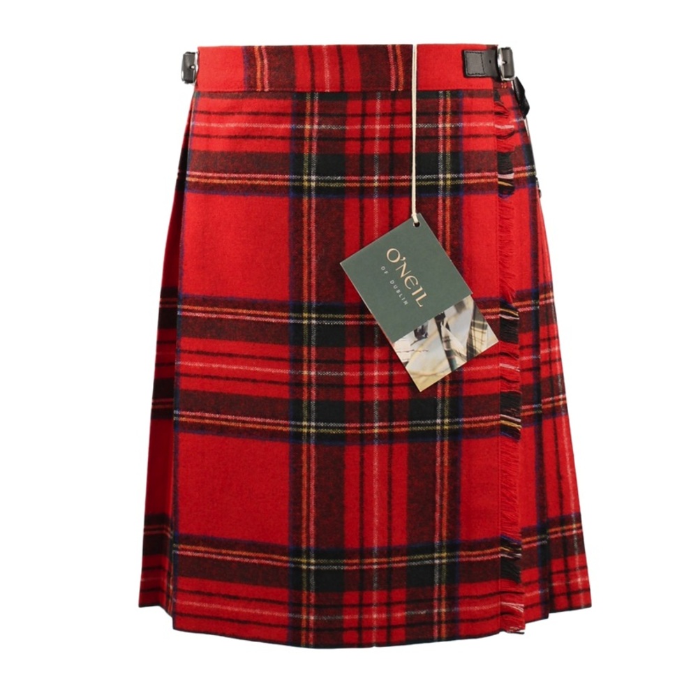 ONIEL OF DUBLIN PLAID IRISH SKIRT   NWT